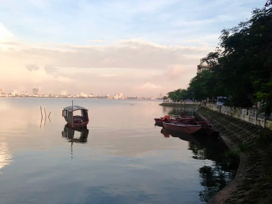 West Lake Hanoi, Vietnam