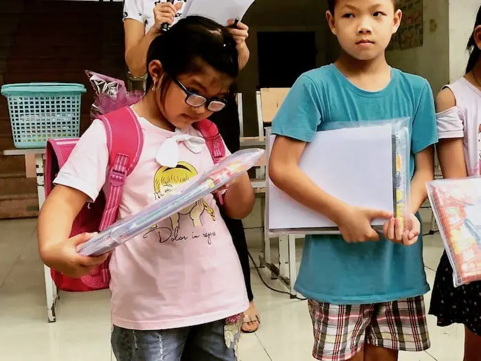 Helping Vietnam’s Impoverished Elementary Schools With School Supplies