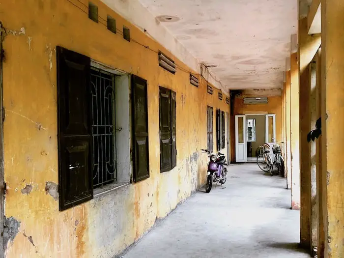 School hall in Vietnam