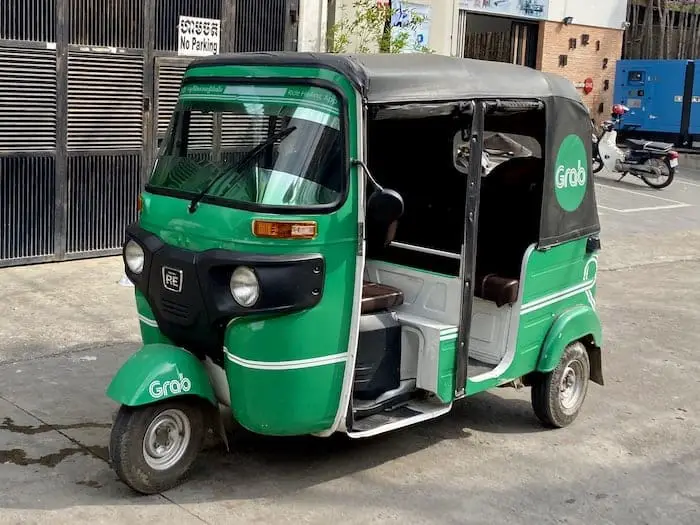 Grab Tuk-tuk Cambodia