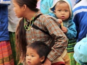 Hmong siblings, Vietnam