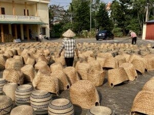 Water Hyacinth Baskets -Vietnam