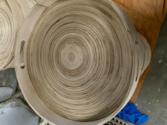 Spun Bamboo Base