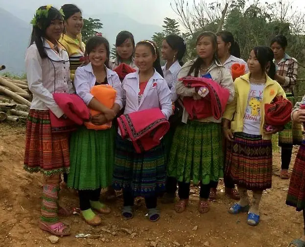 Hmong Girls. Vietnam