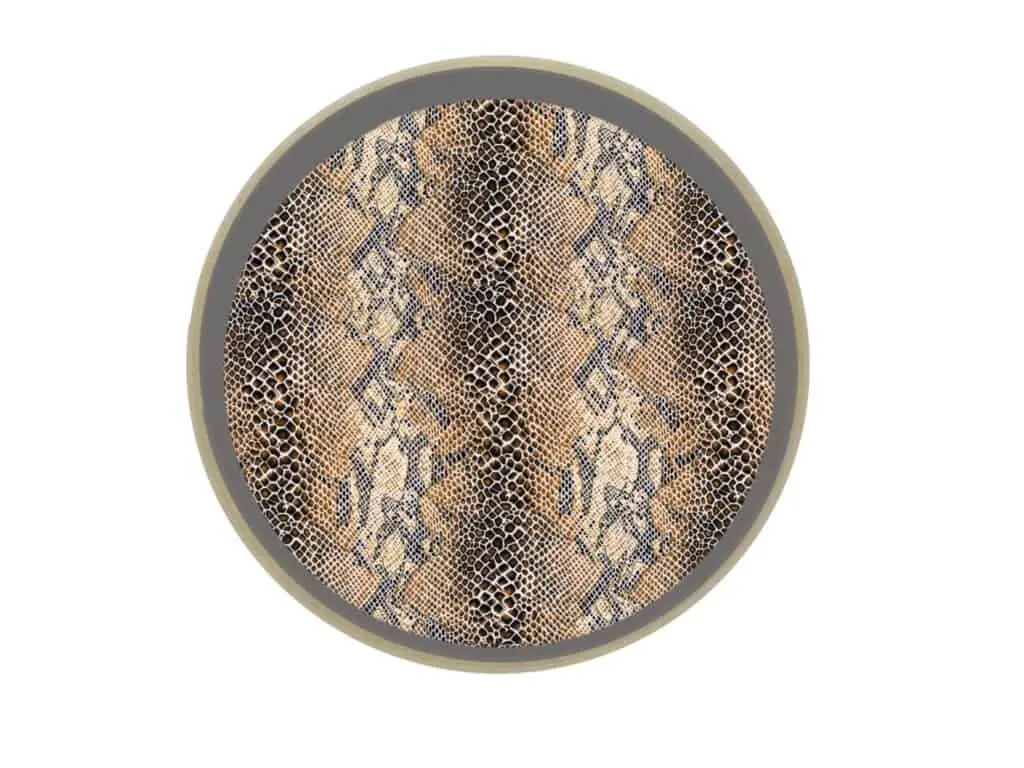 Faux Snakeskin Tray