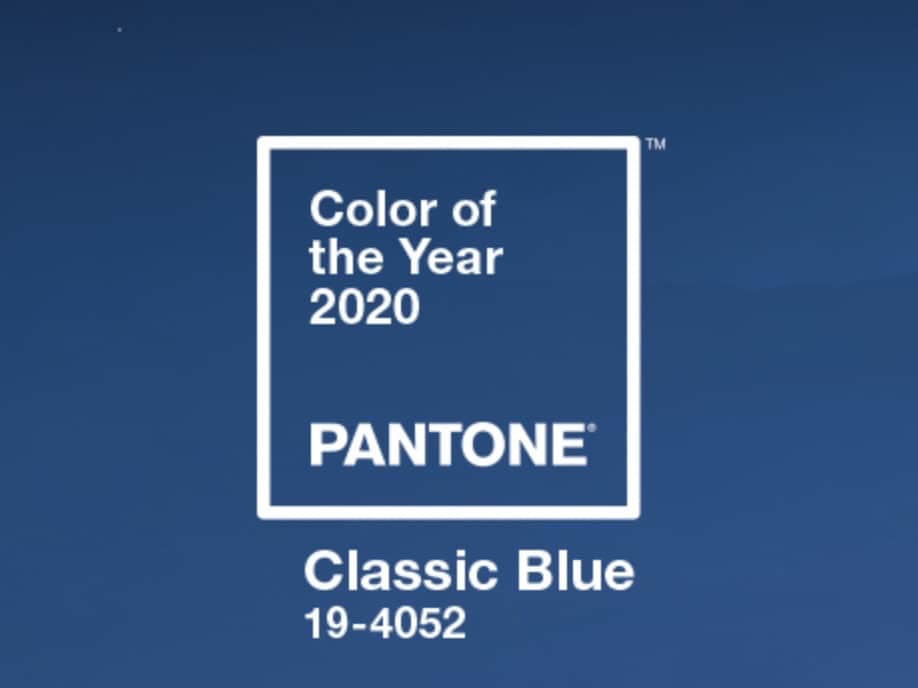 Pantone Color of the Year 2020