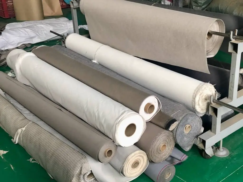 Rolls of Outdoor Fabric