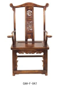 Example of an Antique Chinese Chair Construction