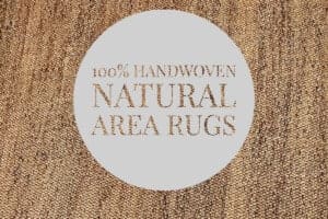 100% Handwoven Natural Area Rugs