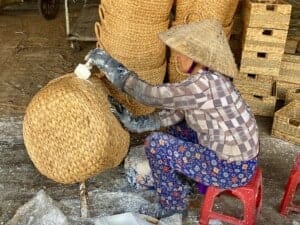 Painting Baskets - Vietnam
