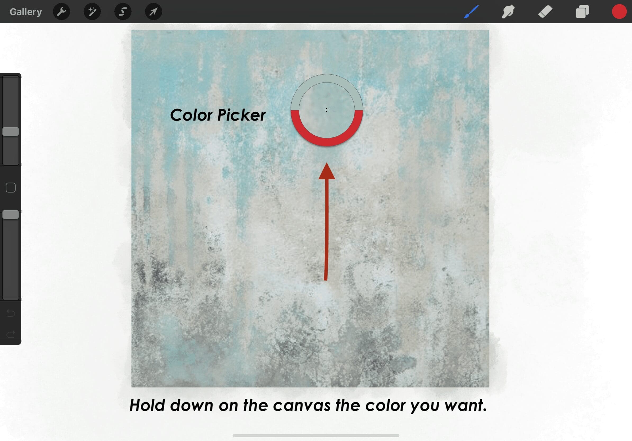 How To Do Colour Picker On Procreate