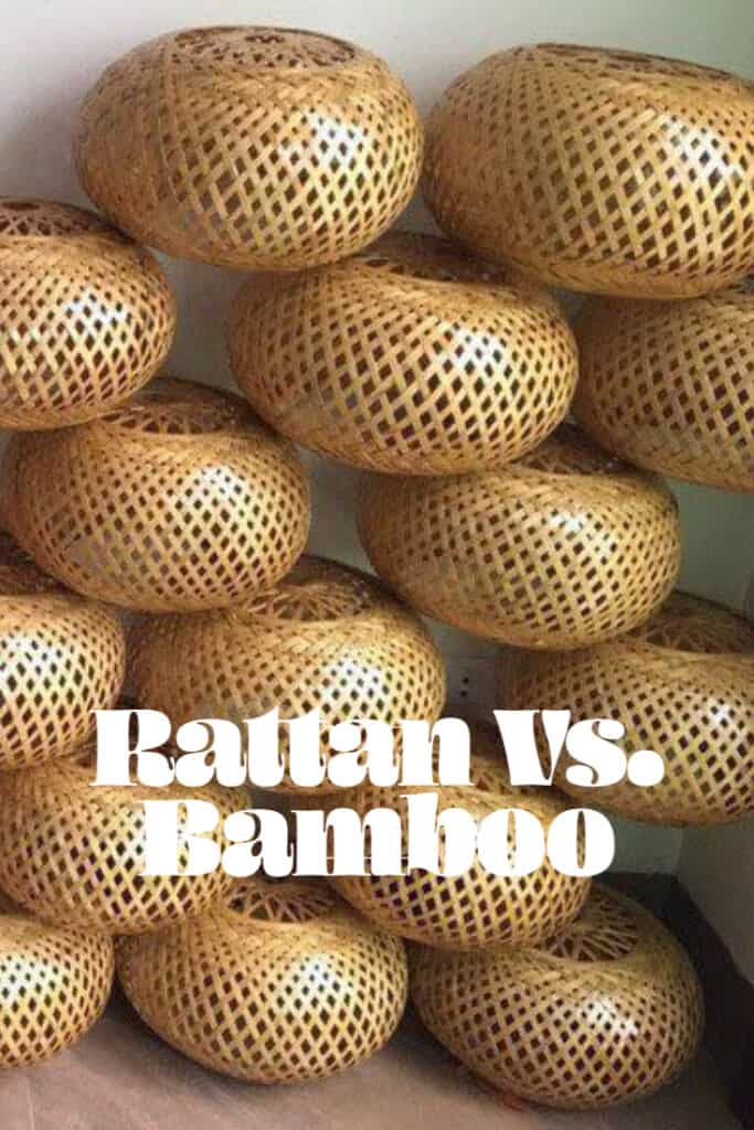 Rattan Vs Bamboo The Differences Between the Materials Explained