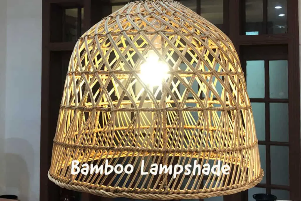 How Do You Make A Bamboo Lamp Shade, Bamboo Lamp Shade Type