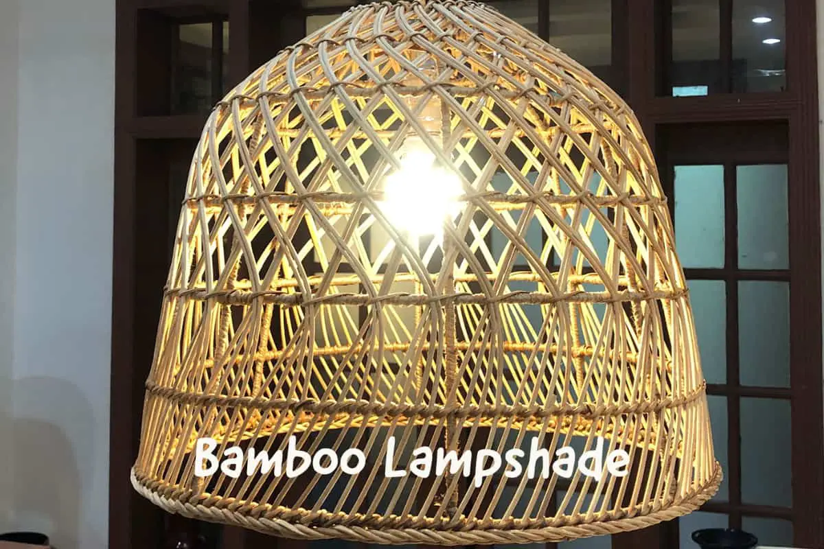 How to Make A Bamboo Lampshade?
