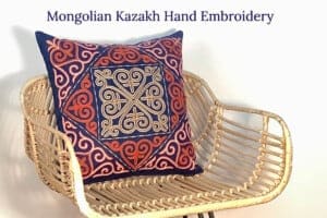 Mongolian Kazakh Hand Embroidery