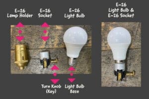 E-26 Lamp Holder, Sockets and Light Bulb Explained.