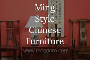 Ming Style Furniture