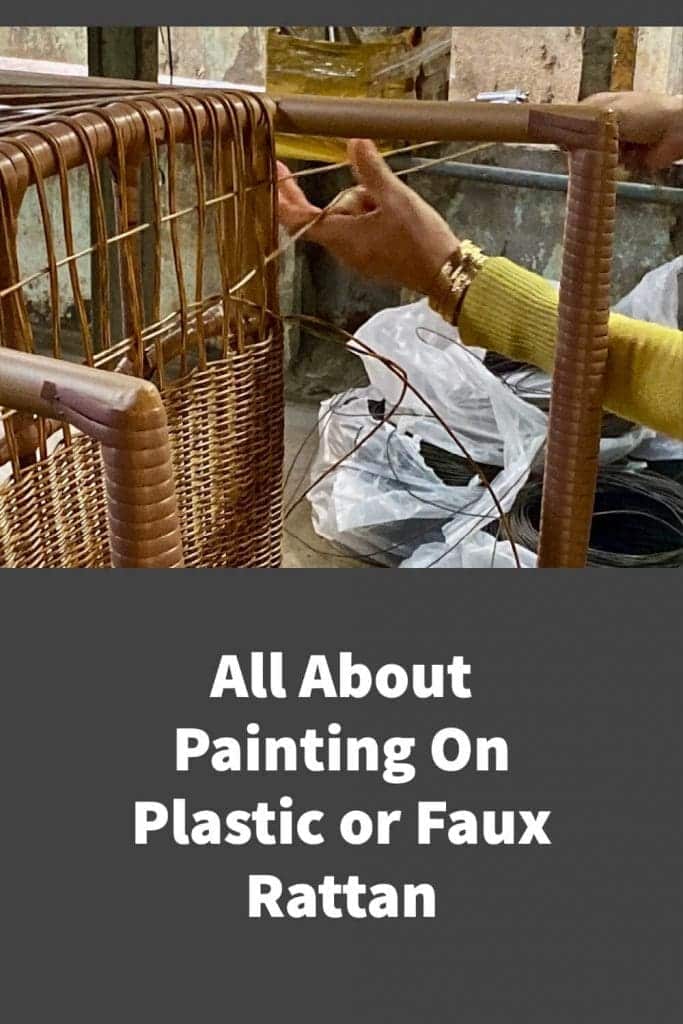 Can You Paint Plastic Rattan Or Faux Rattan Furniture? Mondoro