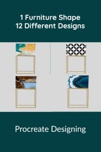 1 Furniture Shape 12 Designs