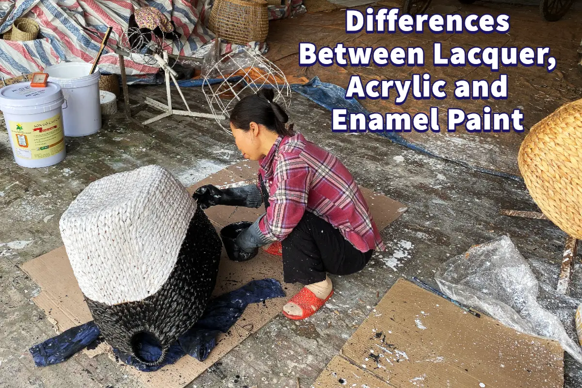 Differences Between Lacquer, Acrylic, and Enamel Paint