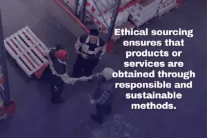The Importance of Ethical Sourcing