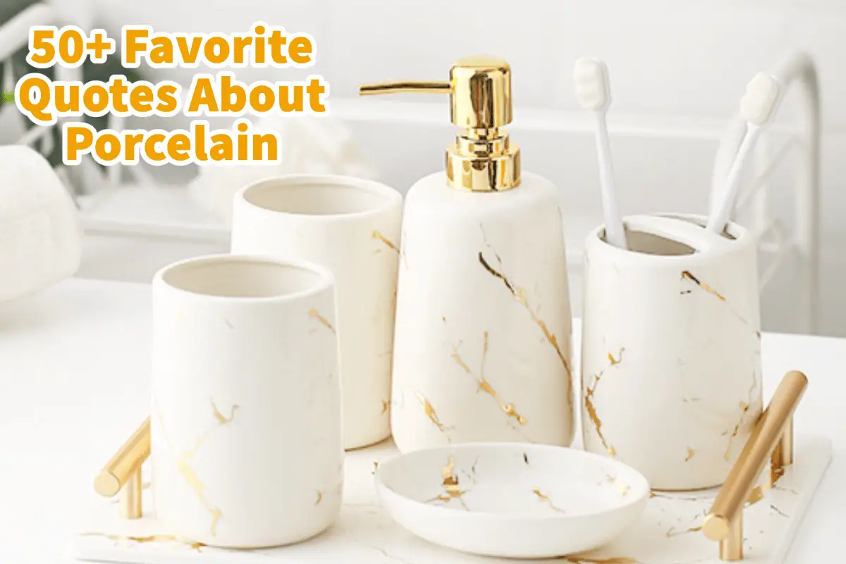50+ Favorite Quotes About Porcelain