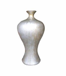 Silver Lacquer Vase