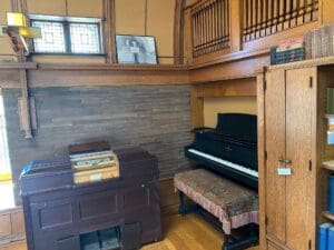 Piano at Frank House