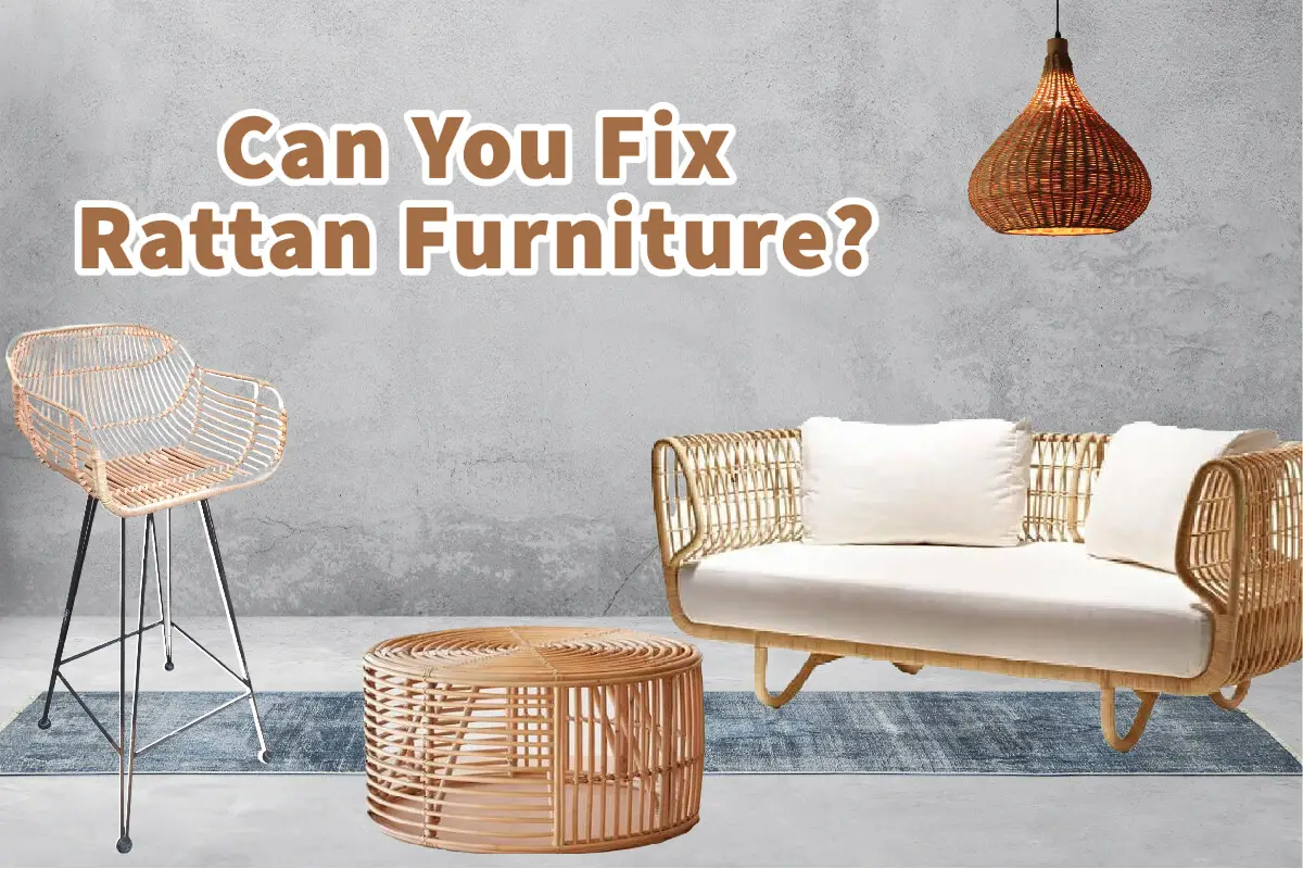 Can You Fix Rattan Furniture?