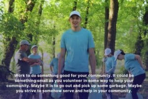 Do Something Good For Your Community