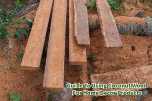 Guide To Using Coconut Wood For Home Decor Products