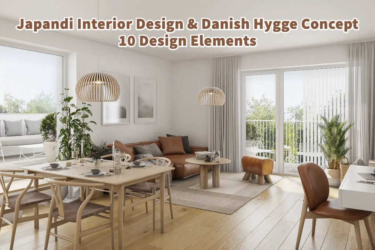 Japandi Interior Design & Danish Hygge Style, 10 Design Elements