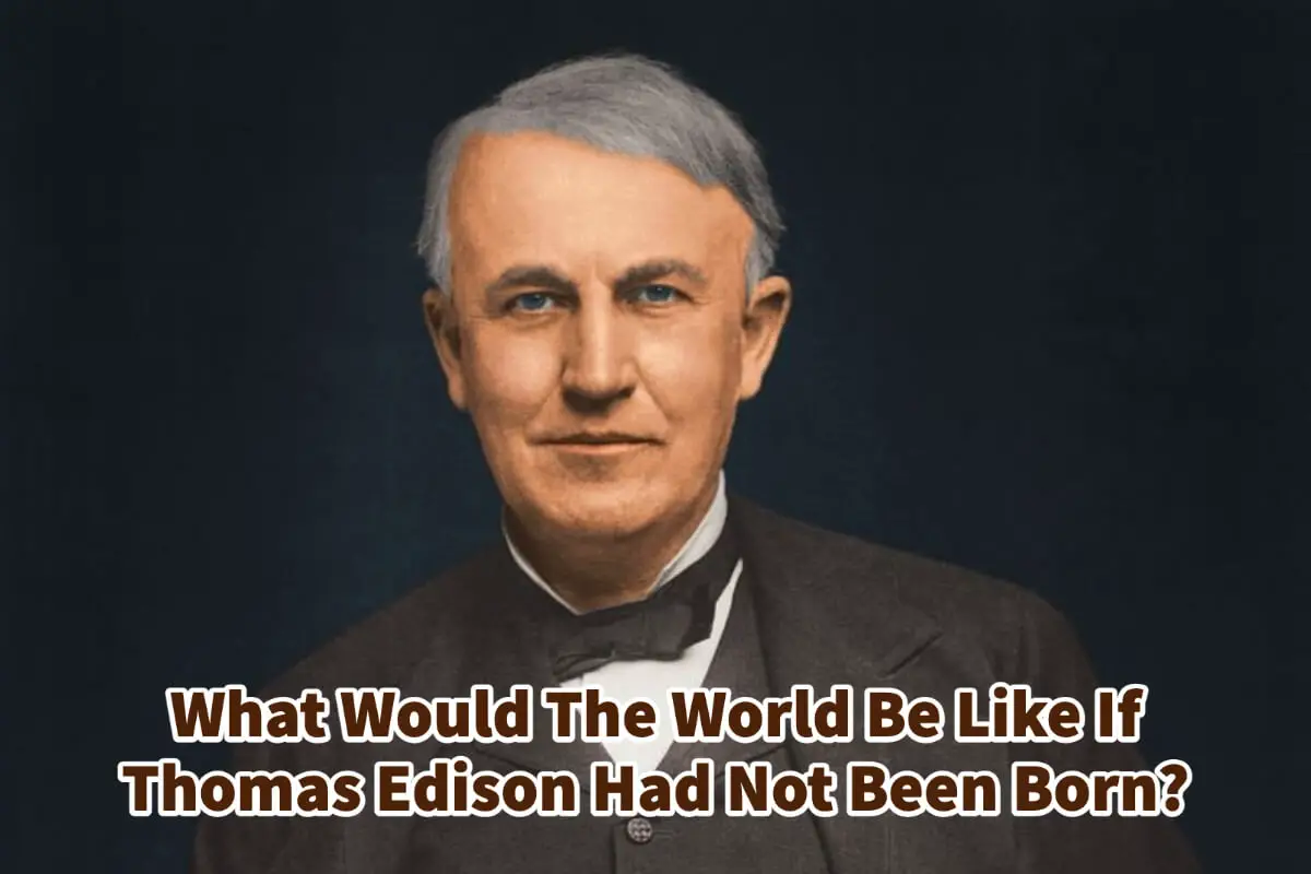 What Would The World Be Like If Thomas Edison Not Been Born?