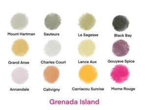 Our Grenada Island Color Trends