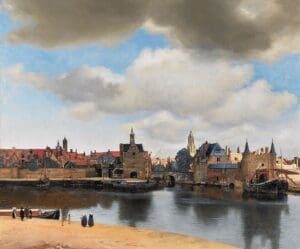 View of Delft (Dutch: Gezicht op Delft) 1659–1661 is an oil painting by Johannes Vermeer.