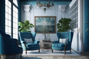 Blue Home Decor Design