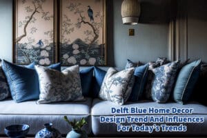 Delft Blue Home Decor Design Trend And Influences For Today’s Trends