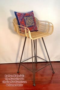 Rattan Material Can Be Used For Home Decor And Home Furniture
