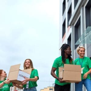 Helping others through donation