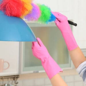 Use A Soft Brush To Clean Some Areas