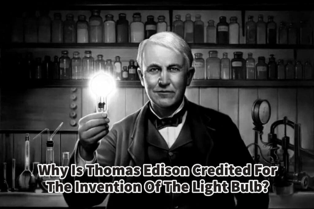 Why Is Thomas Edison Credited For The Invention Of The Light Bulb? Mondoro
