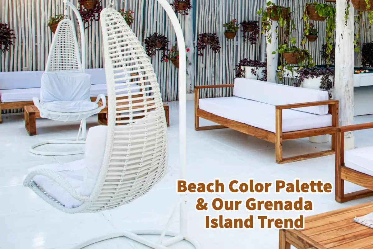 Beach Color Palette & Our Grenada Island Trend 