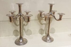 Berg's Silver Candelabras