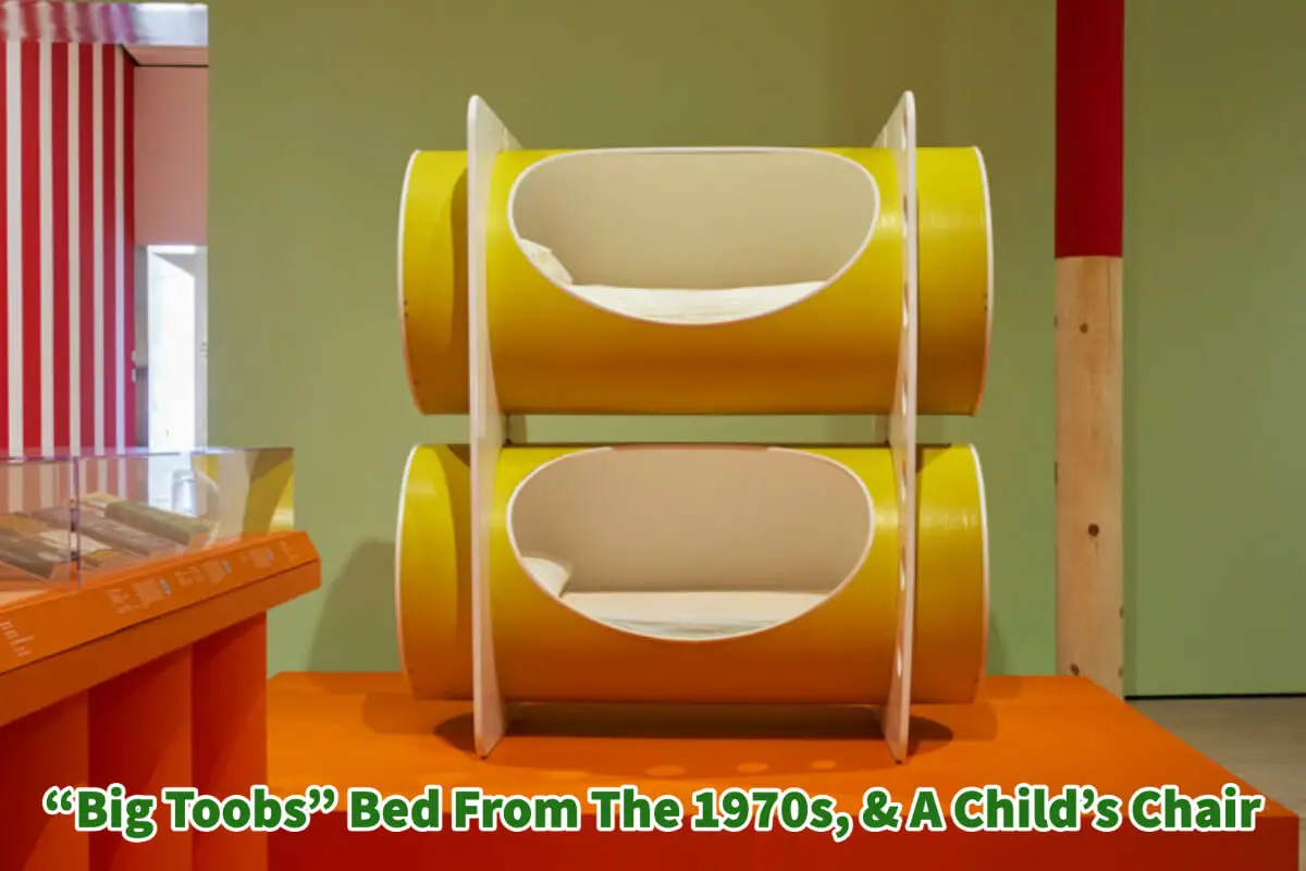 “Big Toobs” Bed From The 1970s, & A Child’s Chair