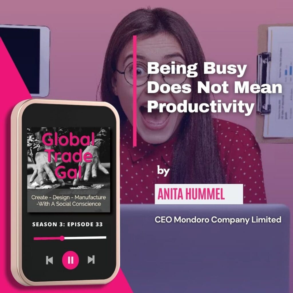 Being Busy Does Not Mean Productivity