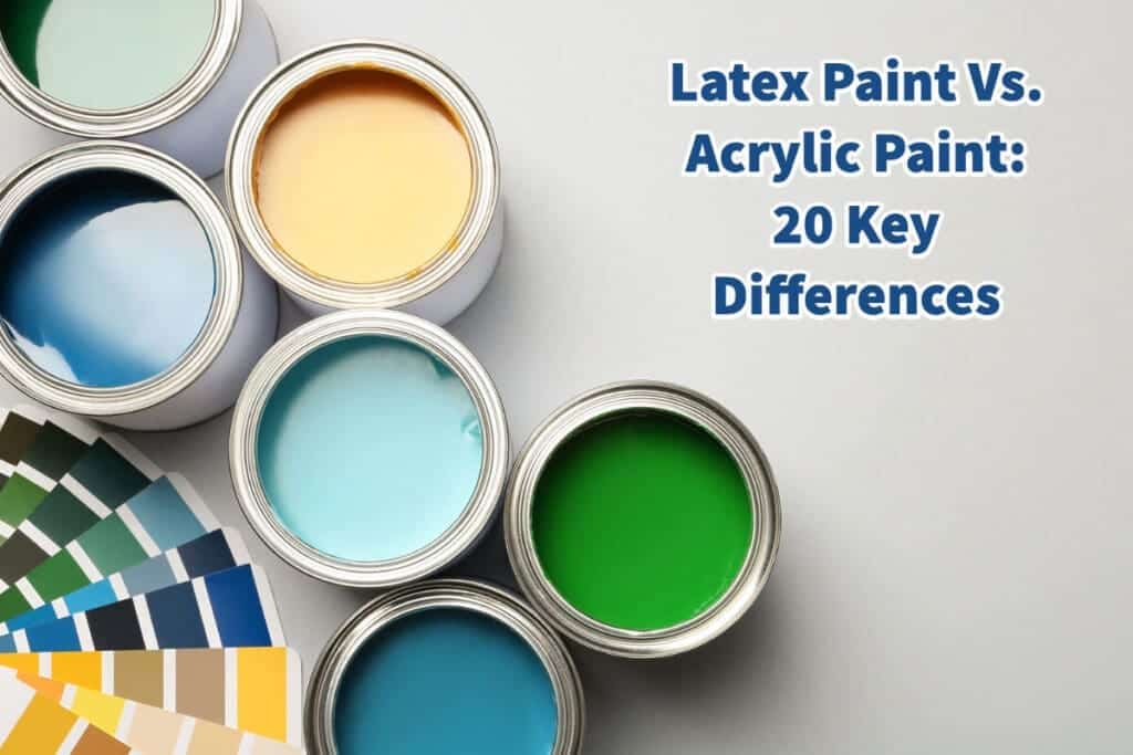 Latex Paint Vs. Acrylic Paint 20 Key Differences Mondoro