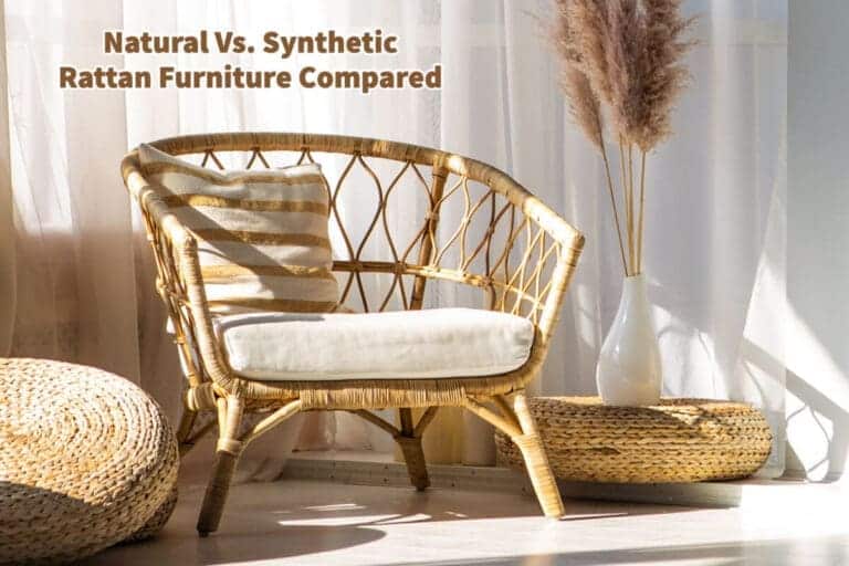 Natural Vs. Synthetic Rattan Furniture Compared Mondoro
