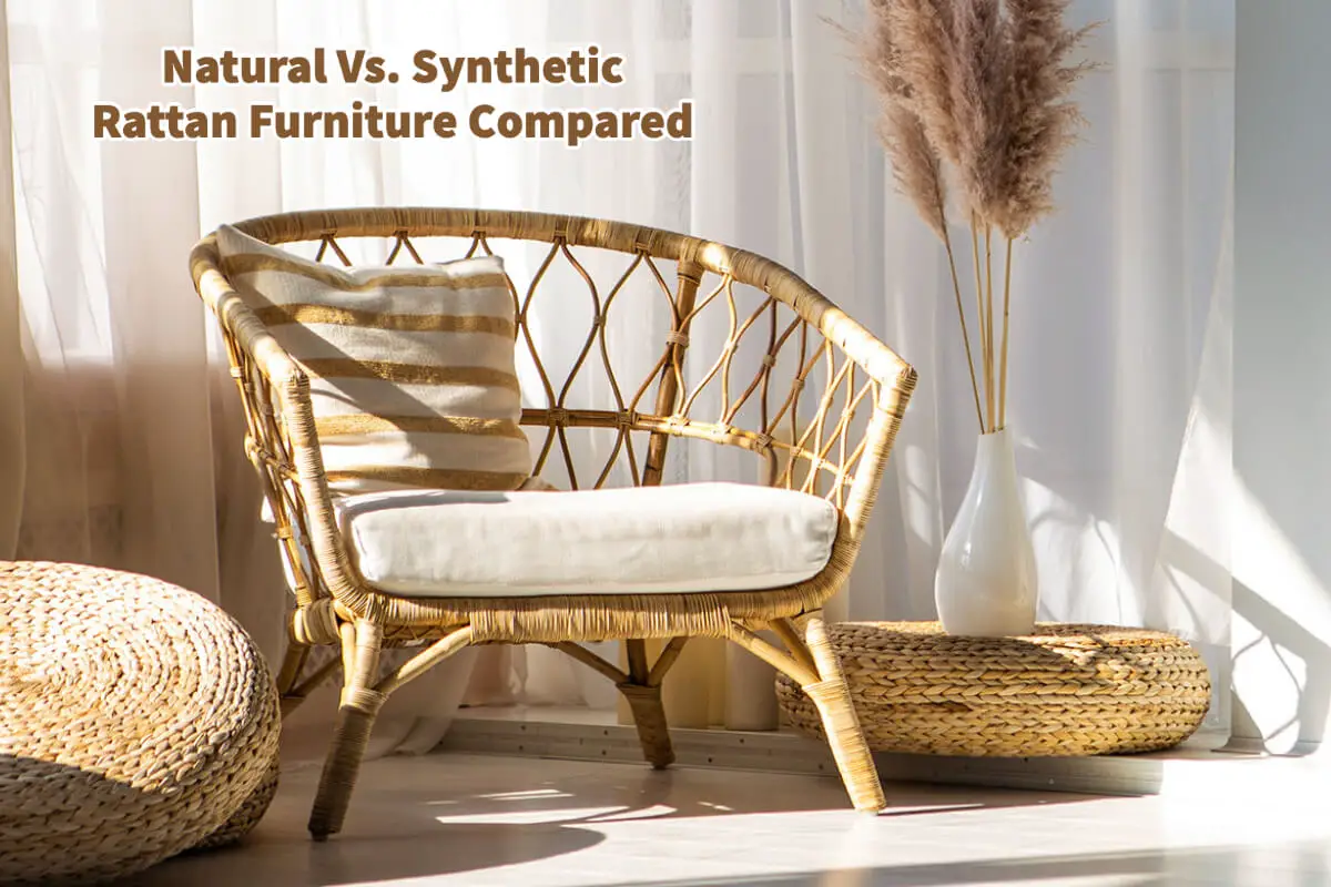 Natural Vs. Synthetic Rattan Furniture Compared