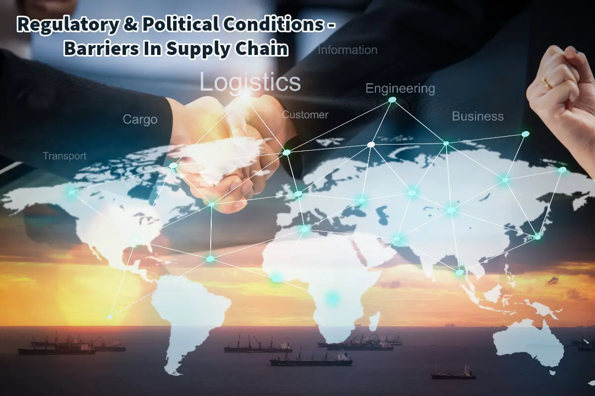 Regulatory & Political Conditions – Barriers In Supply Chain