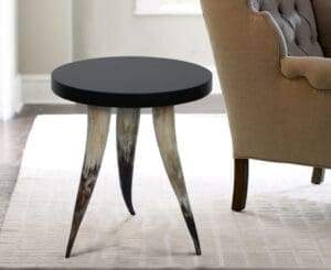 Tea Table With Horn Material